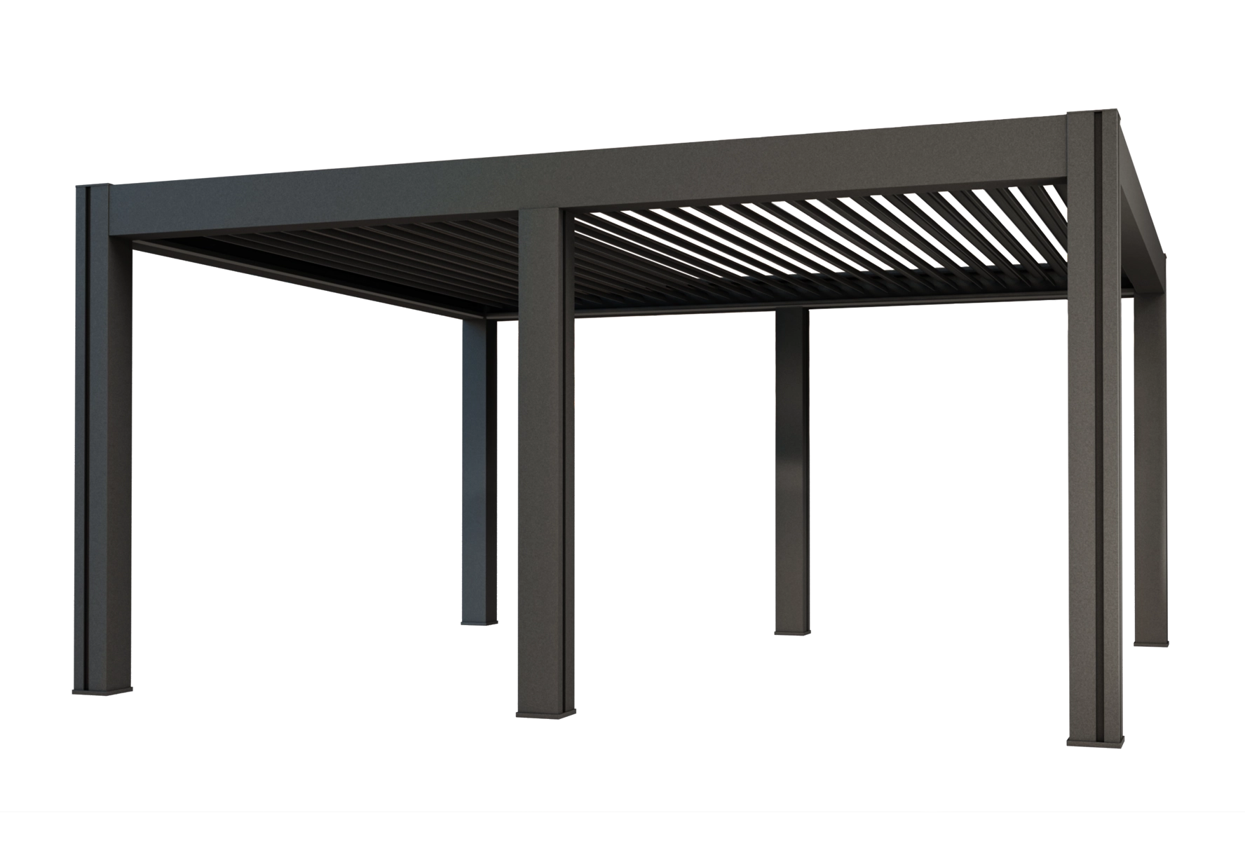 VITA bioklimatická pergola, RAL 7016, 4050x8706mm, ovládání klikou&nbsp;