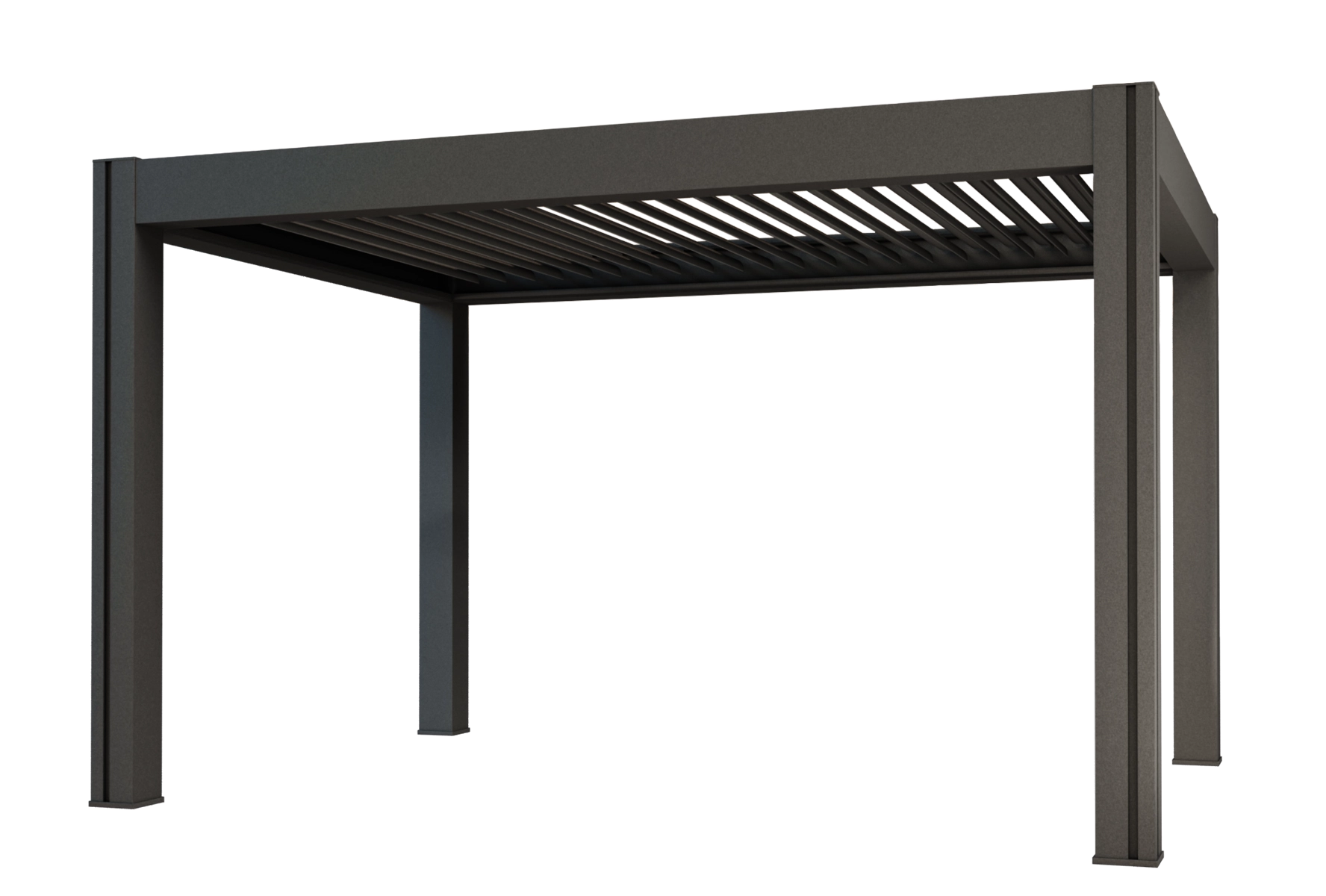 VITA bioklimatická pergola, RAL 7016, 3050x3850mm, ovládání klikou&nbsp;