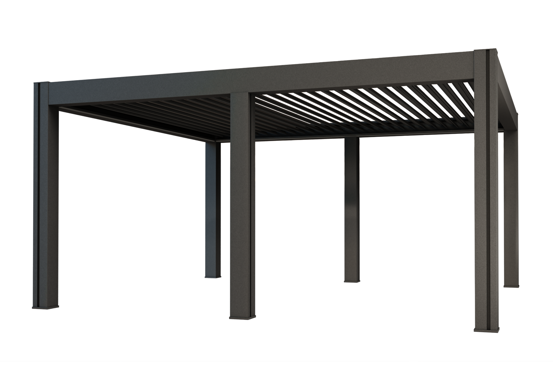 VITA bioklimatická pergola, RAL 7016, 4050x7494mm, ovládání klikou&nbsp;